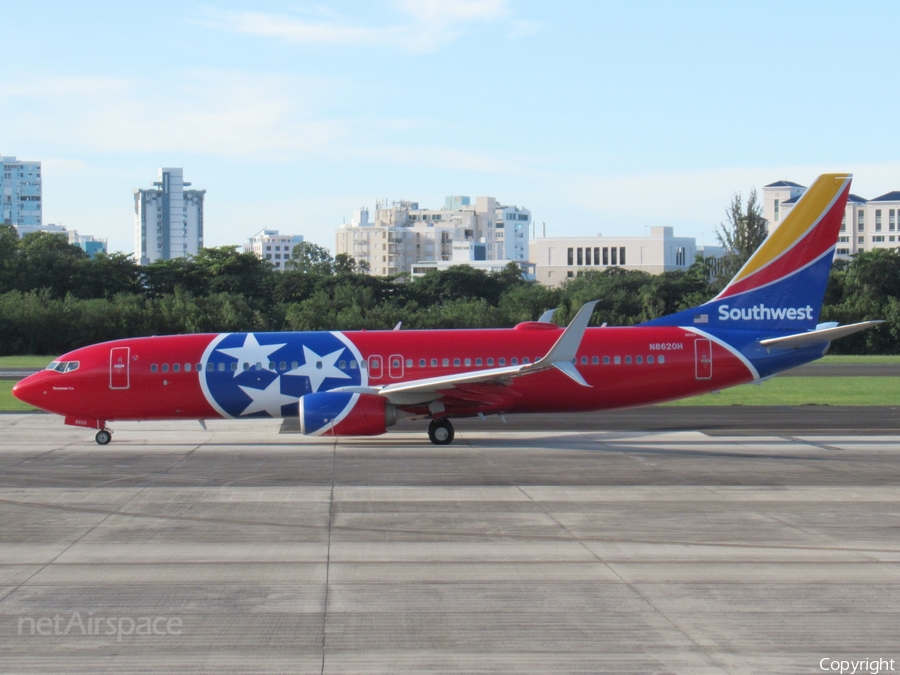 Southwest Airlines Boeing 737-8H4 (N8620H) | Photo 529577