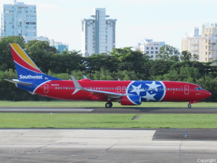 Southwest Airlines Boeing 737-8H4 (N8620H) | Photo 537427