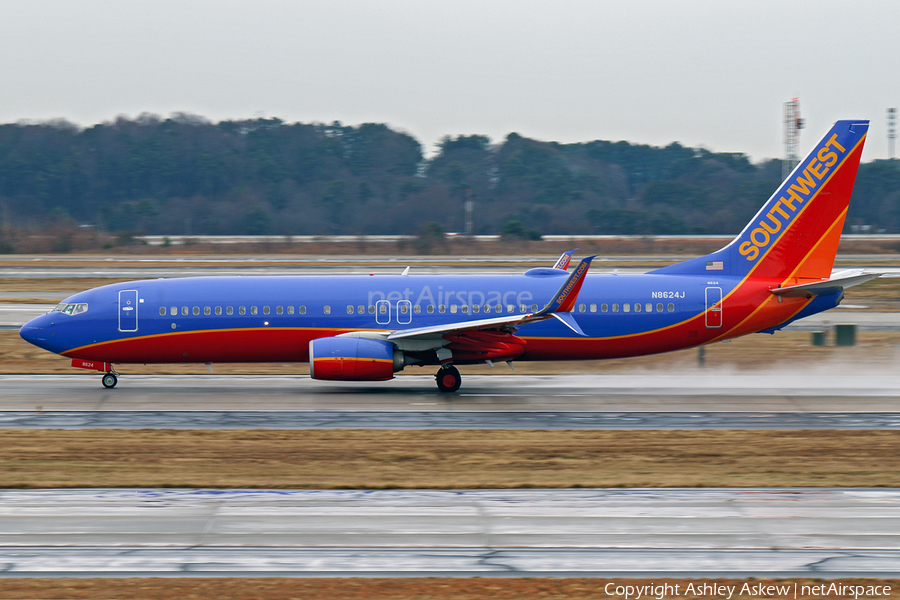 Southwest Airlines Boeing 737-8H4 (N8624J) | Photo 137239