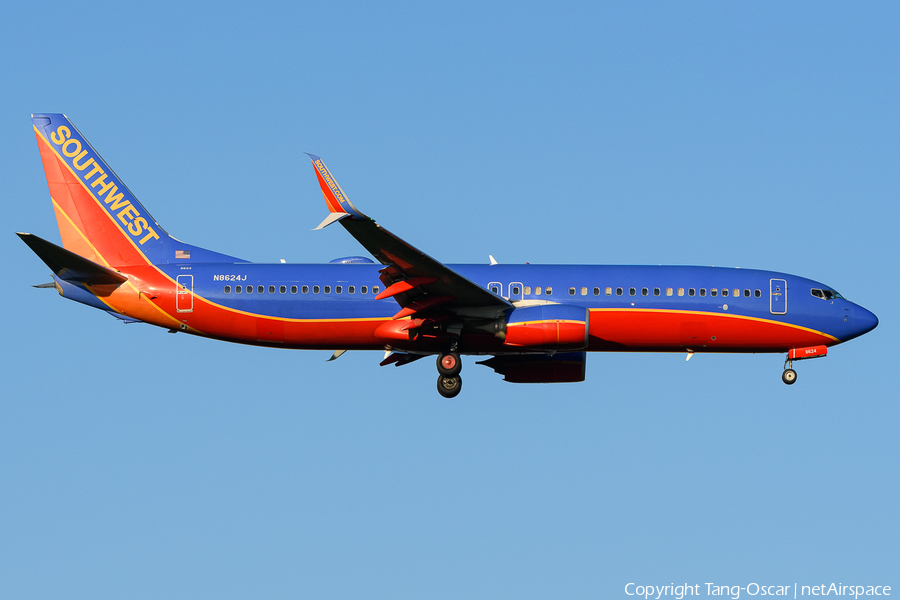 Southwest Airlines Boeing 737-8H4 (N8624J) | Photo 524258