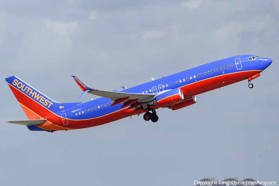 Southwest Airlines Boeing 737-8H4 (N8624J) | Photo 453004