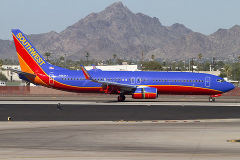 Southwest Airlines Boeing 737-8H4 (N8624J) at  Phoenix - Sky Harbor, United States