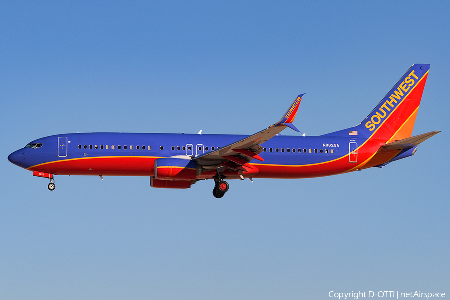 Southwest Airlines Boeing 737-8H4 (N8625A) | Photo 140236