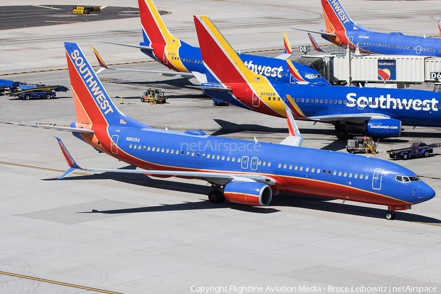 Southwest Airlines Boeing 737-8H4 (N8625A) | Photo 544653