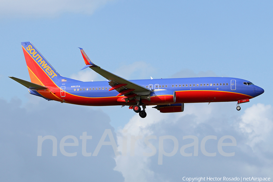Southwest Airlines Boeing 737-8H4 (N8625A) | Photo 199288