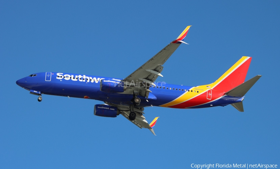 Southwest Airlines Boeing 737-8H4 (N8625A) | Photo 679614