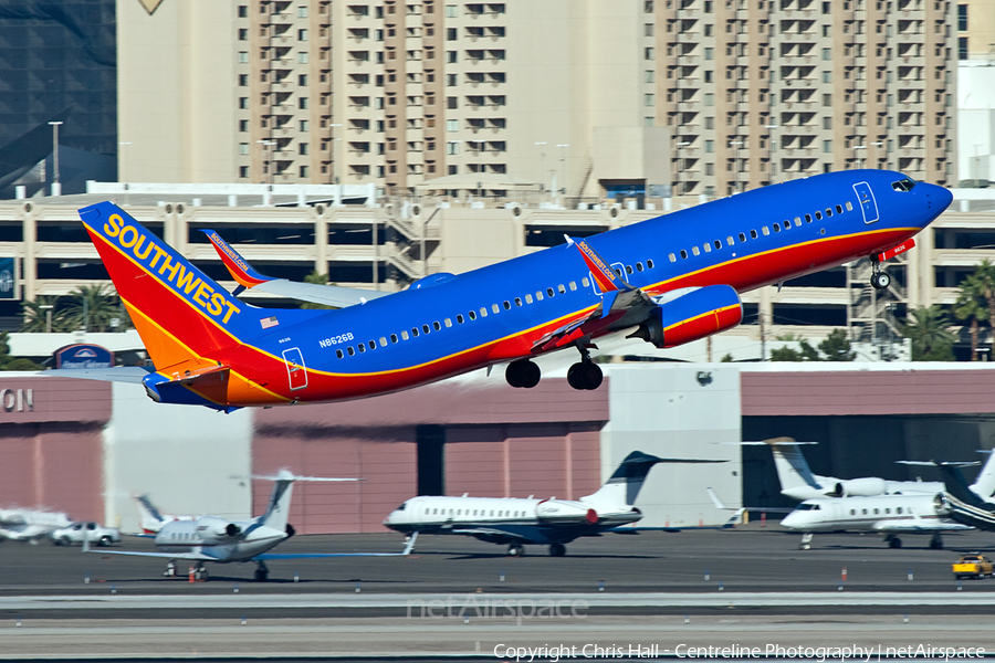 Southwest Airlines Boeing 737-8H4 (N8626B) | Photo 63901