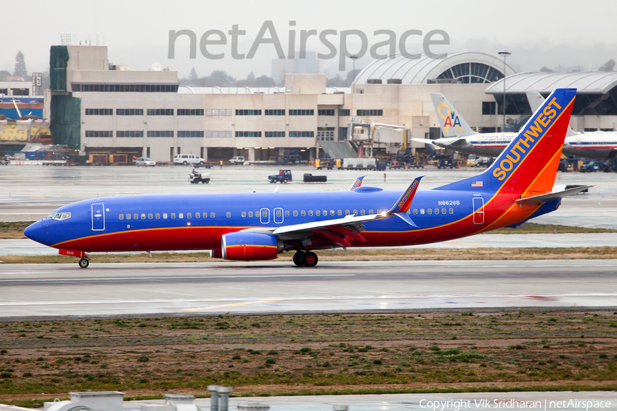 Southwest Airlines Boeing 737-8H4 (N8626B) | Photo 78939