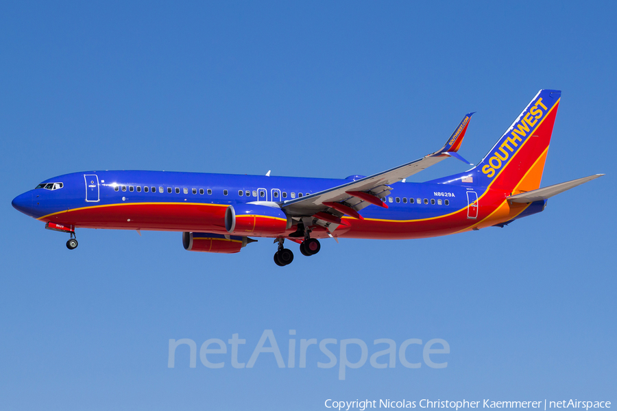 Southwest Airlines Boeing 737-8H4 (N8629A) | Photo 127324