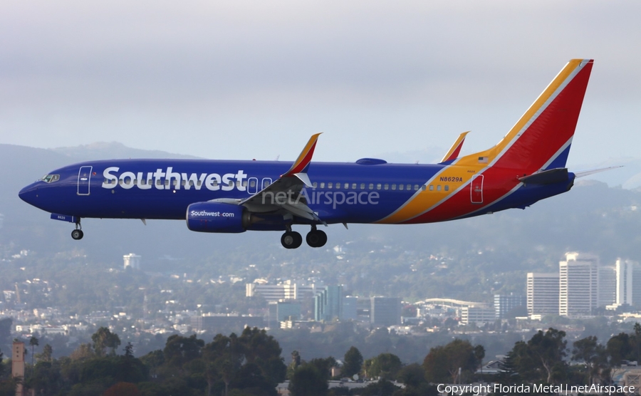 Southwest Airlines Boeing 737-8H4 (N8629A) | Photo 679622