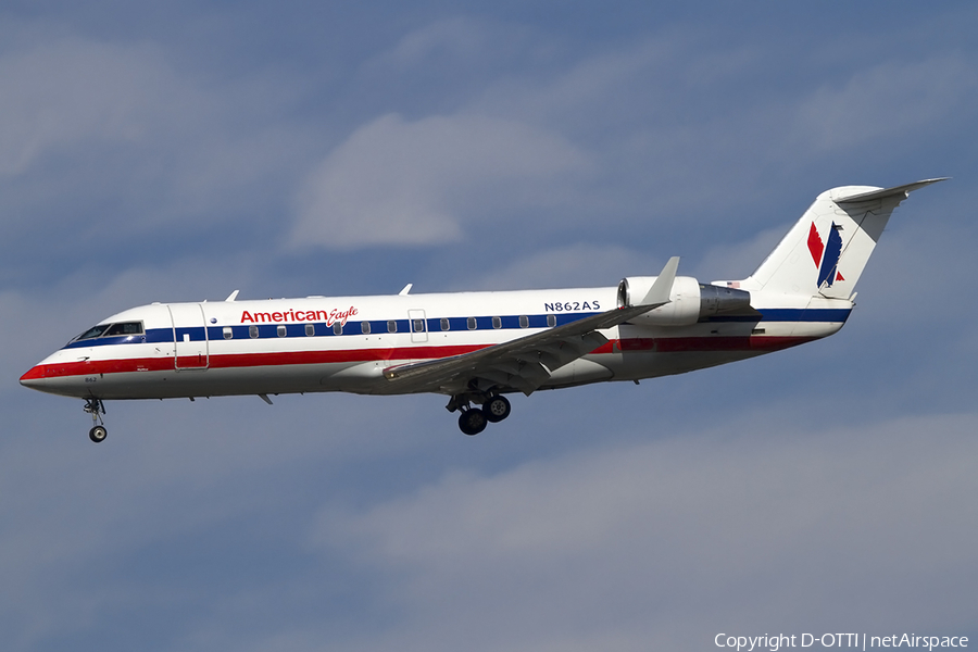 American Eagle (SkyWest Airlines) Bombardier CRJ-200ER (N862AS) | Photo 458343