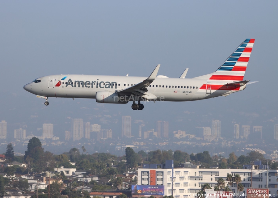 American Airlines Boeing 737-823 (N862NN) | Photo 615327