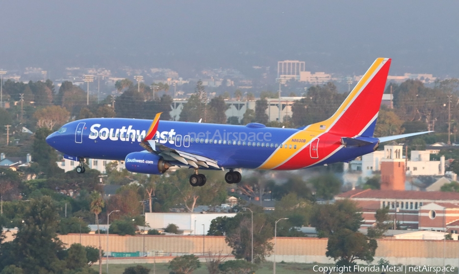 Southwest Airlines Boeing 737-8H4 (N8630B) | Photo 679625
