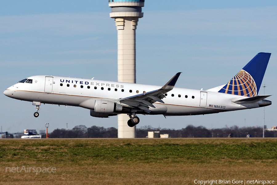 United Express (Mesa Airlines) Embraer ERJ-175LR (ERJ-170-200LR) (N86312) | Photo 98924