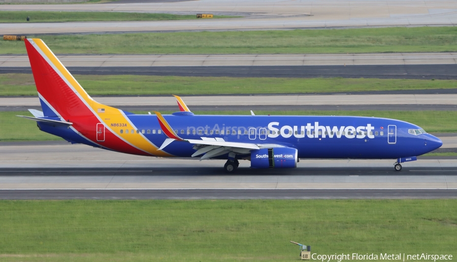 Southwest Airlines Boeing 737-8H4 (N8633A) | Photo 679641