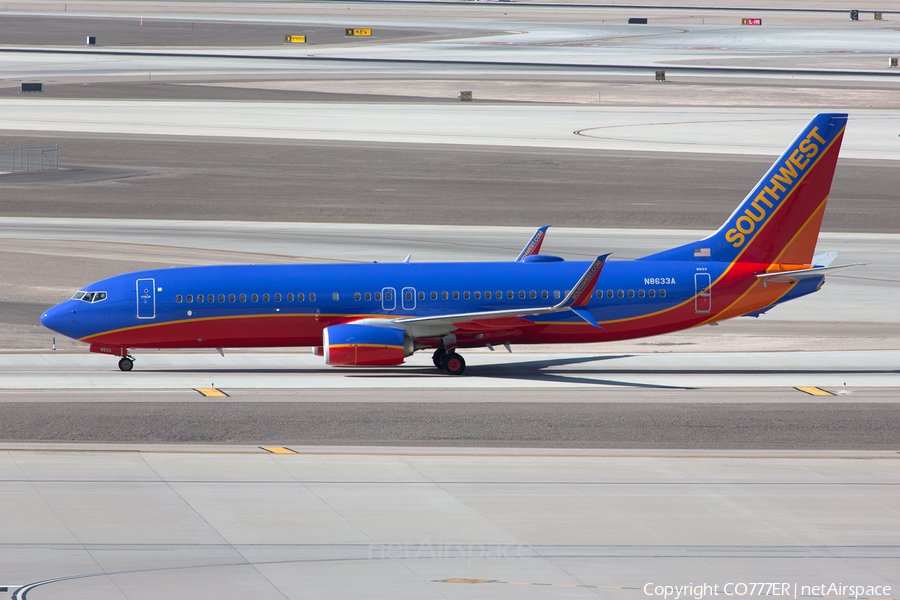 Southwest Airlines Boeing 737-8H4 (N8633A) | Photo 111153