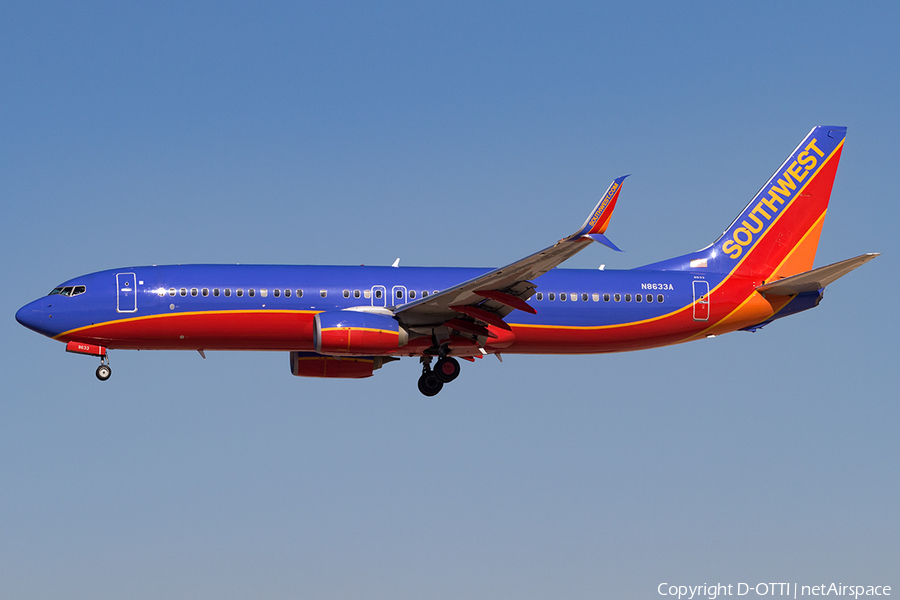Southwest Airlines Boeing 737-8H4 (N8633A) | Photo 136275