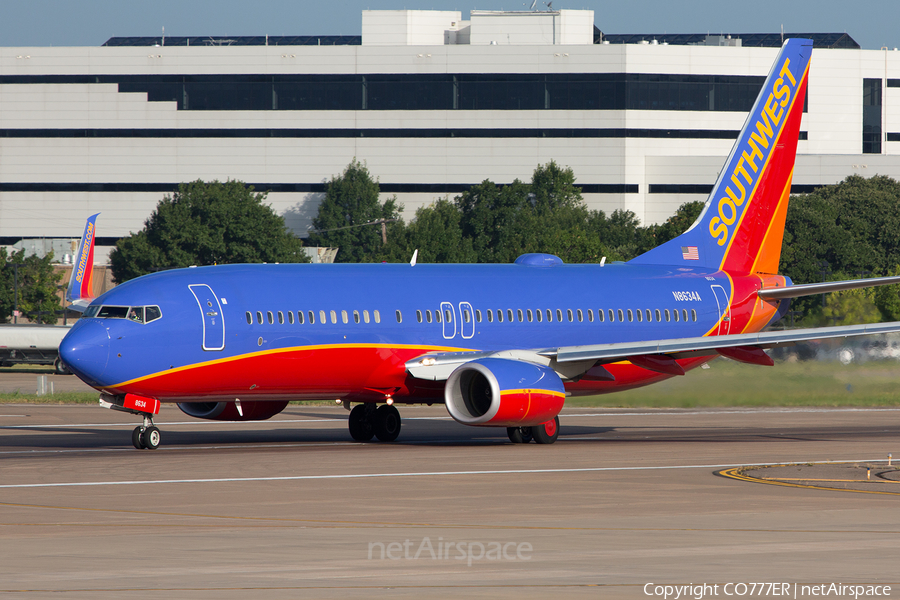 Southwest Airlines Boeing 737-8H4 (N8634A) | Photo 114790