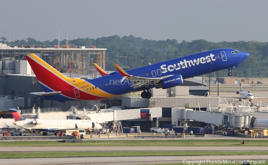 Southwest Airlines Boeing 737-8H4 (N8635F) | Photo 679642