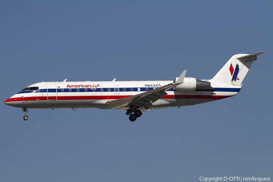 American Eagle (SkyWest Airlines) Bombardier CRJ-200ER (N863AS) | Photo 457877