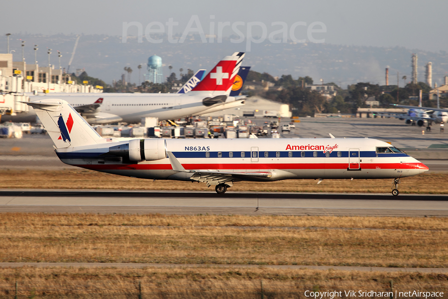 American Eagle (SkyWest Airlines) Bombardier CRJ-200ER (N863AS) | Photo 77465