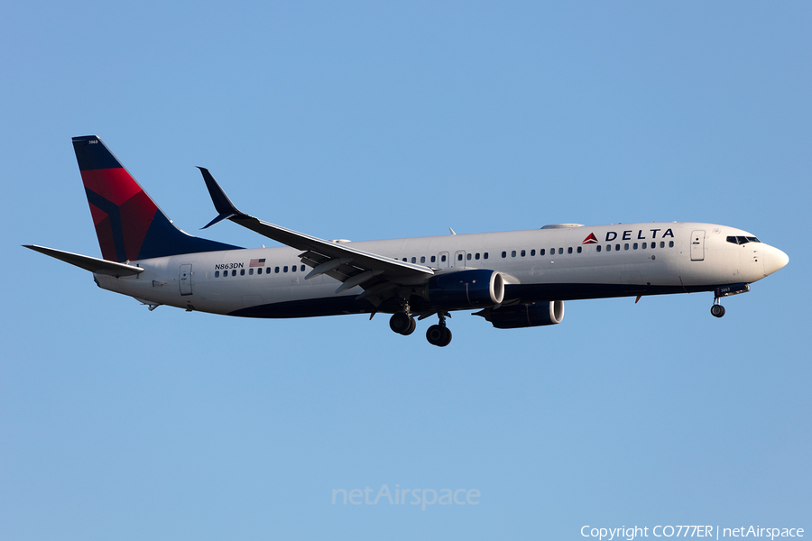Delta Air Lines Boeing 737-932(ER) (N863DN) | Photo 395957