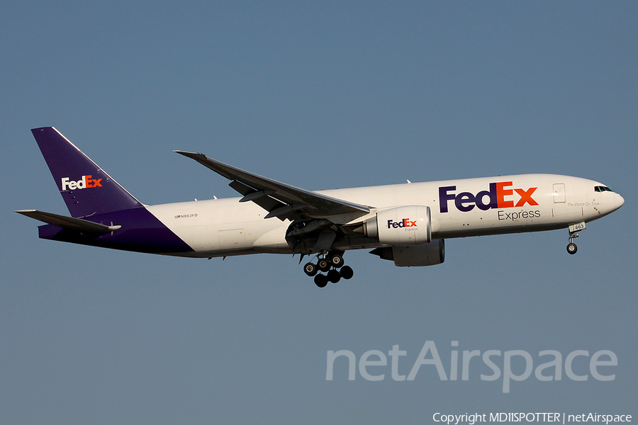FedEx Boeing 777-FS2 (N863FD) | Photo 86003