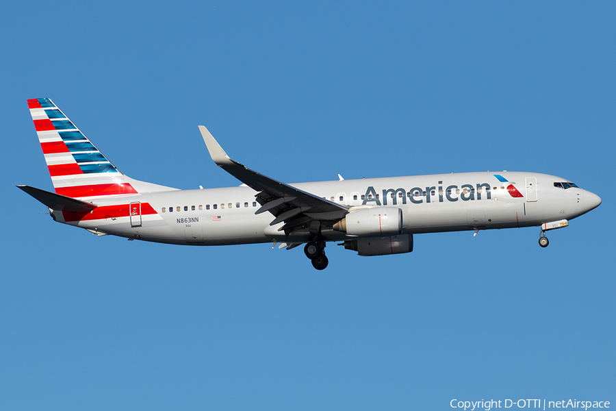 American Airlines Boeing 737-823 (N863NN) | Photo 357515