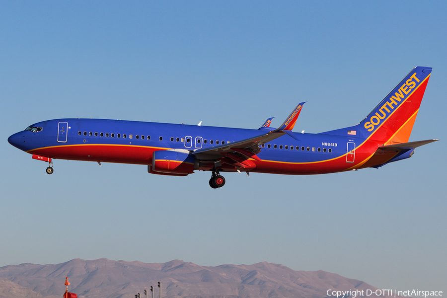 Southwest Airlines Boeing 737-8H4 (N8641B) | Photo 138459