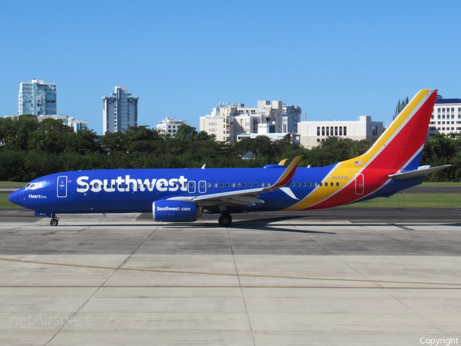 Southwest Airlines Boeing 737-8H4 (N8642E) | Photo 489717