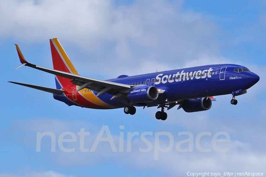 Southwest Airlines Boeing 737-8H4 (N8642E) | Photo 68408