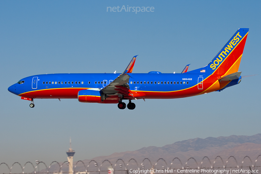 Southwest Airlines Boeing 737-8H4 (N8646B) | Photo 65734