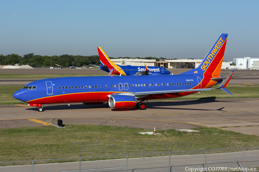 Southwest Airlines Boeing 737-8H4 (N8647A) | Photo 214940