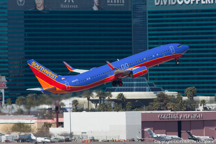 Southwest Airlines Boeing 737-8H4 (N8647A) | Photo 90425