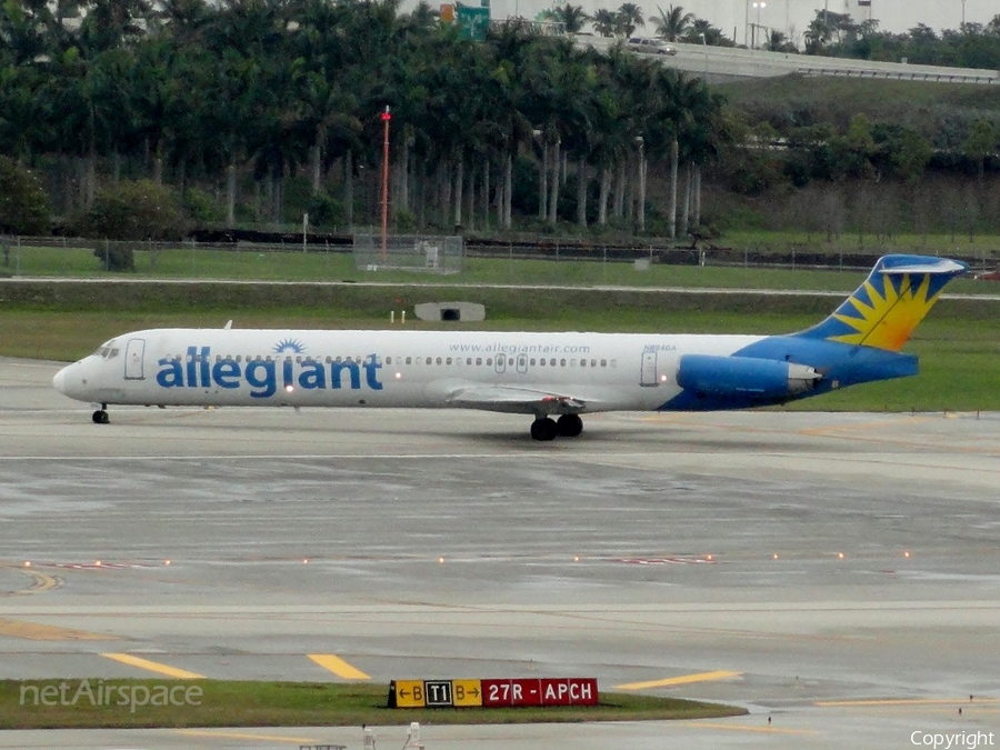 Allegiant Air McDonnell Douglas MD-83 (N864GA) | Photo 34376