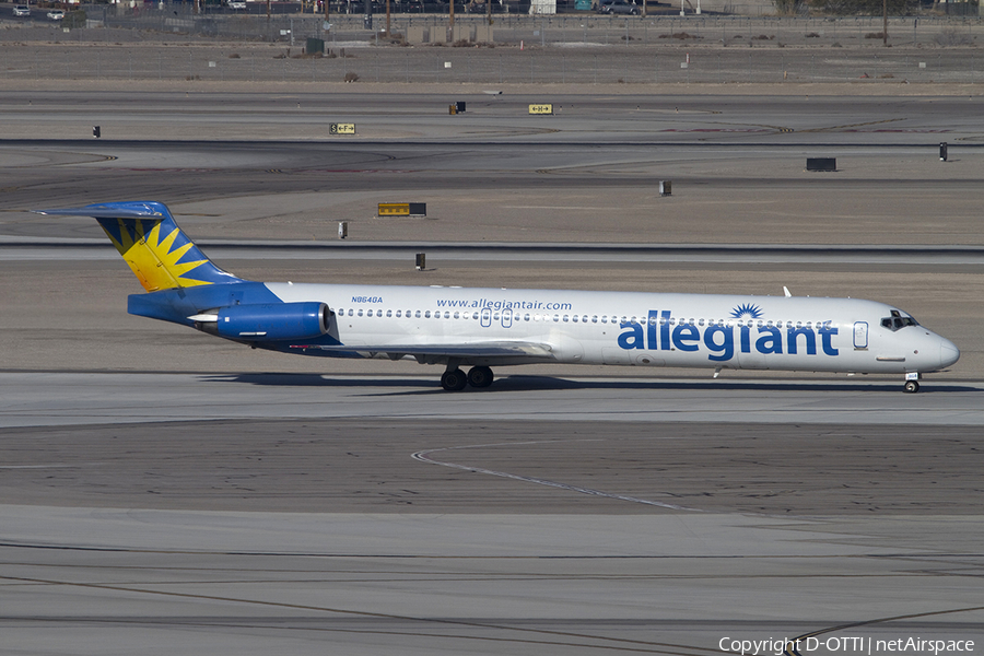 Allegiant Air McDonnell Douglas MD-83 (N864GA) | Photo 340136