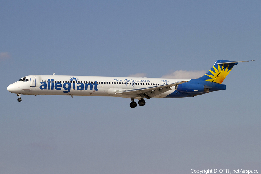 Allegiant Air McDonnell Douglas MD-83 (N864GA) | Photo 341143