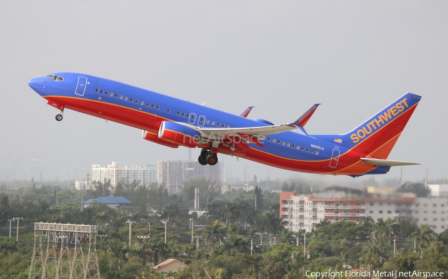 Southwest Airlines Boeing 737-8H4 (N8651A) | Photo 356758