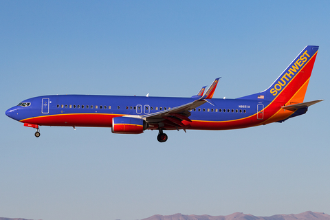 Southwest Airlines Boeing 737-8H4 (N8651A) at  Las Vegas - Harry Reid International, United States