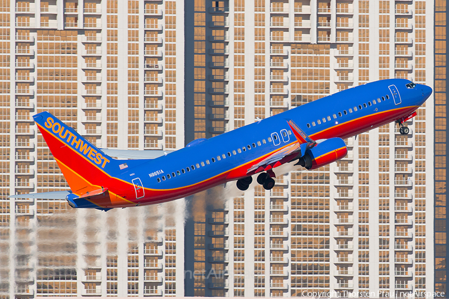 Southwest Airlines Boeing 737-8H4 (N8651A) | Photo 96522