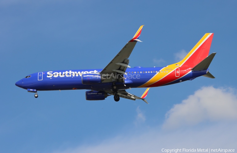 Southwest Airlines Boeing 737-8H4 (N8651A) | Photo 679686