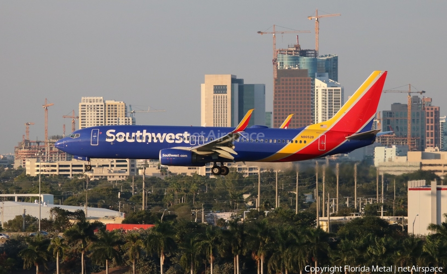 Southwest Airlines Boeing 737-8H4 (N8652B) | Photo 356760