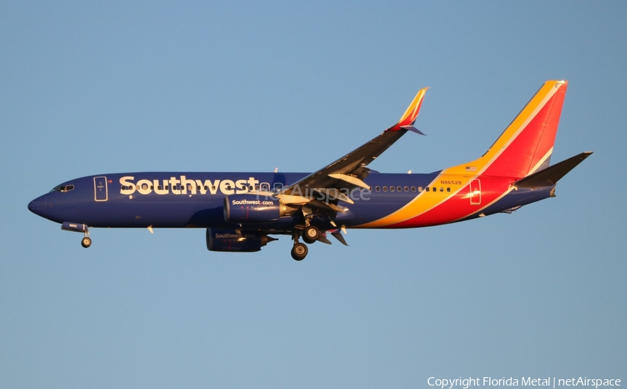 Southwest Airlines Boeing 737-8H4 (N8652B) | Photo 299887