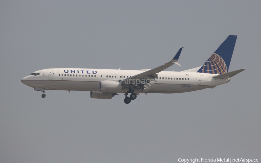 United Airlines Boeing 737-824 (N86534) | Photo 407006