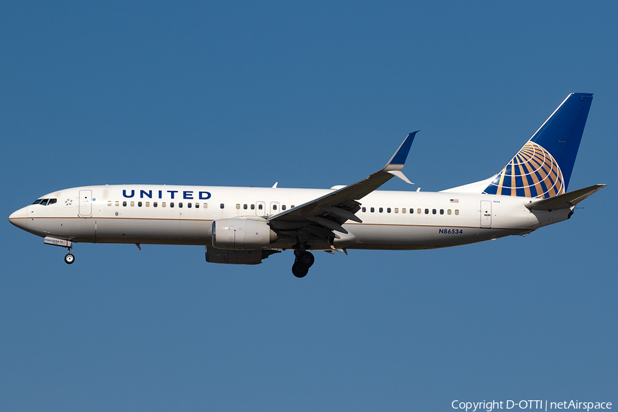 United Airlines Boeing 737-824 (N86534) | Photo 564124