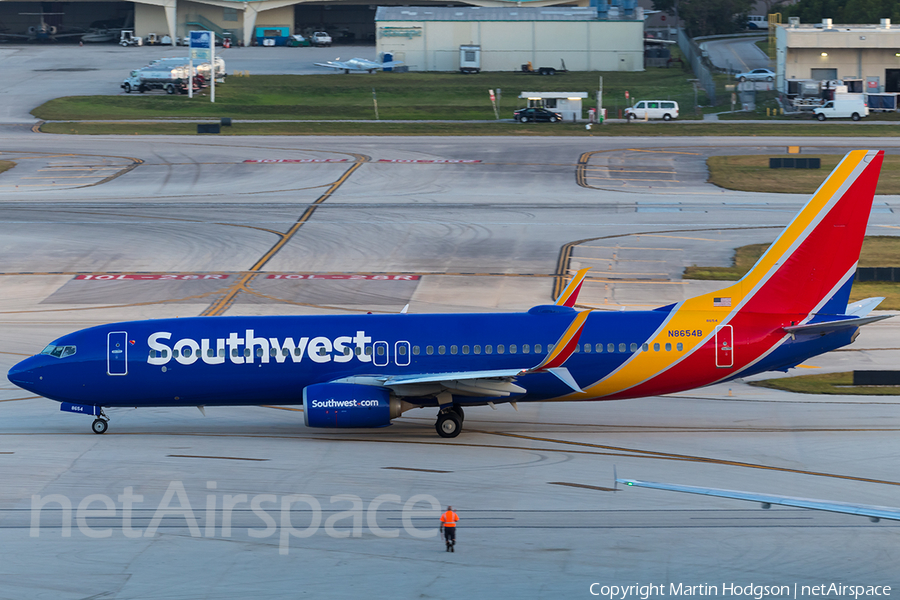 Southwest Airlines Boeing 737-8H4 (N8654B) | Photo 221646