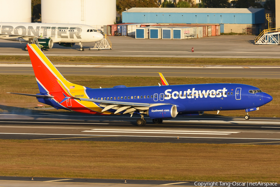 Southwest Airlines Boeing 737-8H4 (N8654B) | Photo 661567