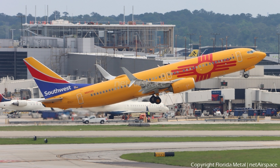 Southwest Airlines Boeing 737-8H4 (N8655D) | Photo 679691