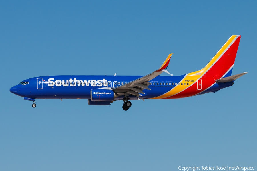Southwest Airlines Boeing 737-8H4 (N8655D) | Photo 298349