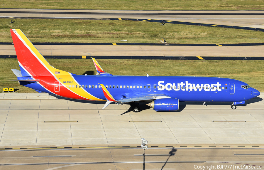 Southwest Airlines Boeing 737-8H4 (N8659D) | Photo 276618